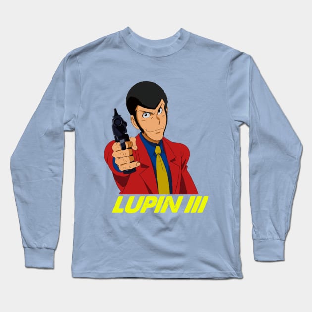 Lupin the Third Long Sleeve T-Shirt by Pop Fan Shop